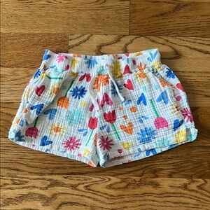 Kids Primary Cotton Gauze Beach Short Size 6-7